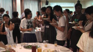 Welcome Reception at Hiroshima University