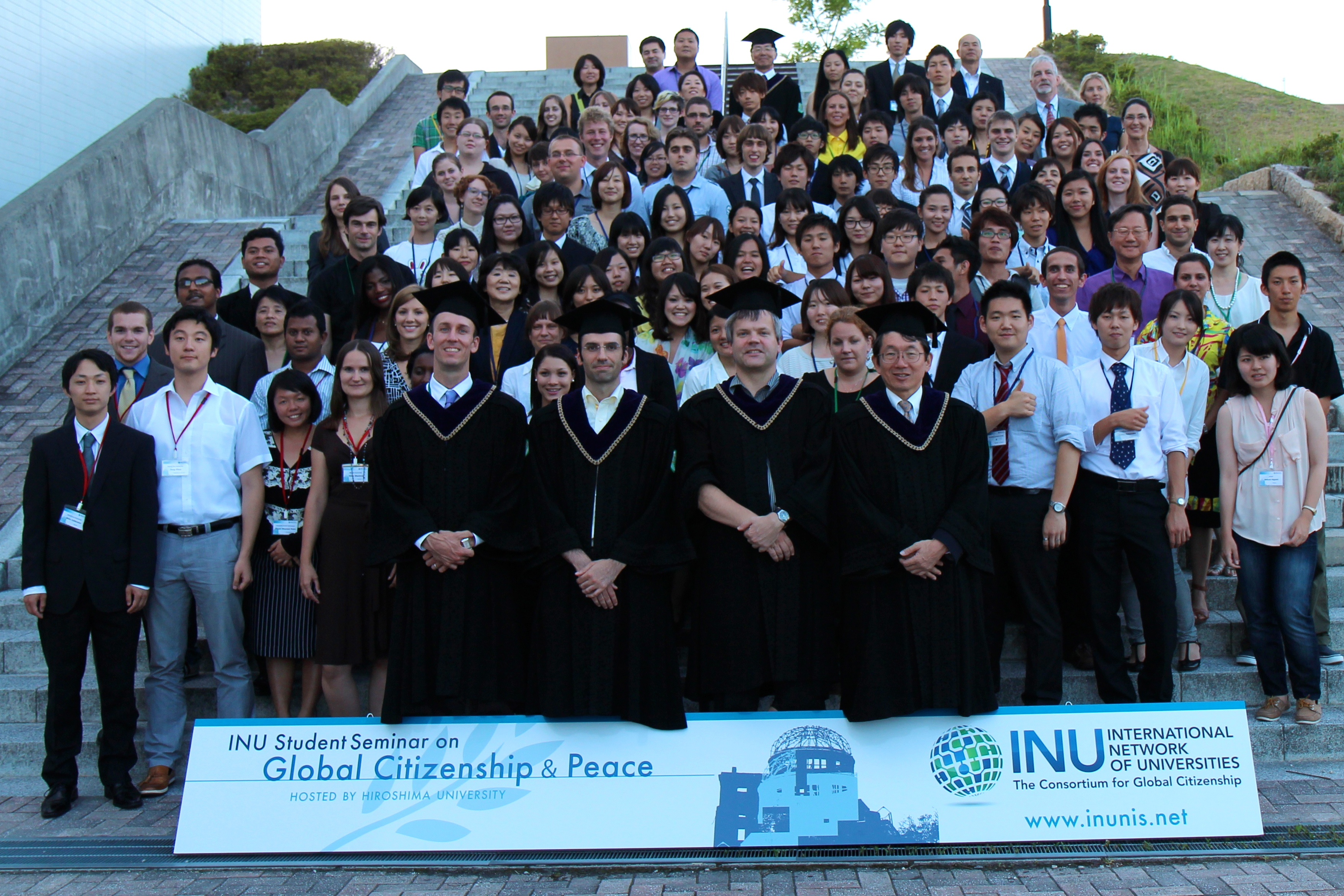 INU Student Seminar and Summer Master School 2012_After Certificate Ceremony Cropped